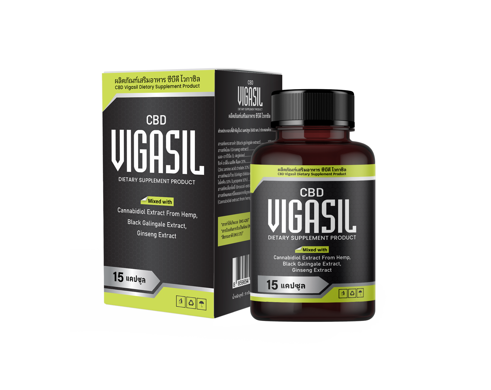Vigasil - ผลิตภัณฑ์เสริมอาหารสำหรับผู้ชาย